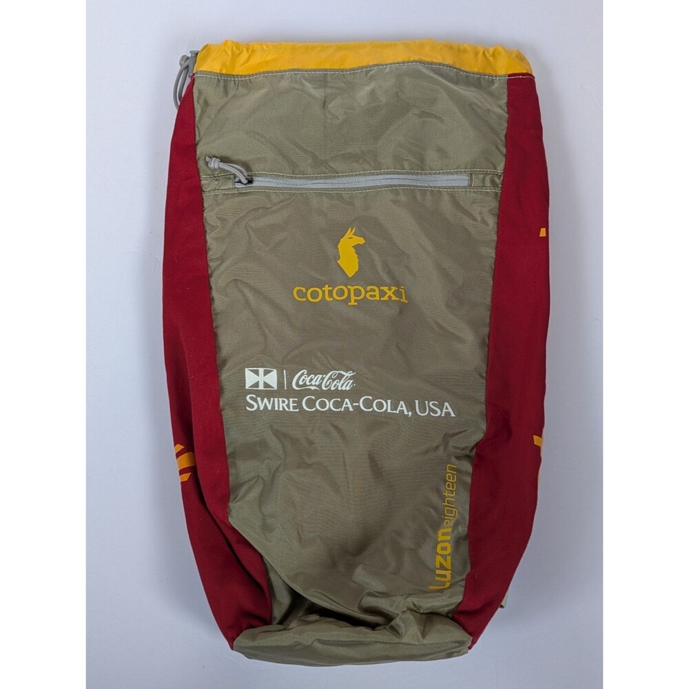 Cotopaxi Backpack Luzon 18 Beige/Red Coca-Cola Branded Sun Pack
